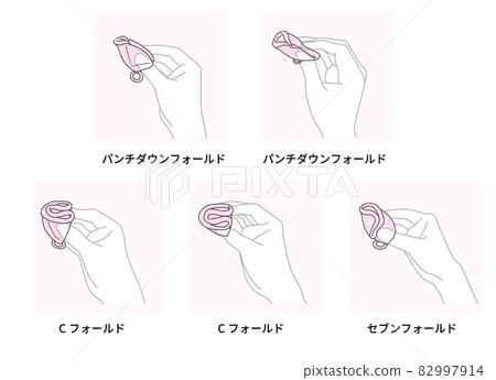 如何折疊/折疊月經杯 82997914