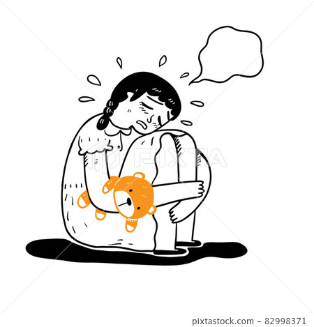 Concept of sadness, nostalgia, loss 82998371