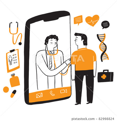 Online medical support. 82998824