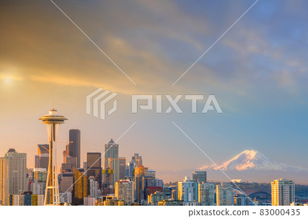 View of downtown Seattle skyline View of downtown Seattle skyline 83000435