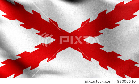 Burgundy flag blowing in the wind. 3D rendering illustration of waving sign Burgundy flag blowing in the wind. 3D rendering illustration of waving sign 83000510