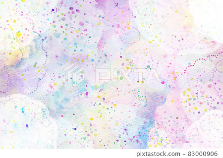 水彩紋理花邊圖案 水彩紋理花邊圖案 83000906