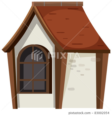 Isolated house on white background Isolated house on white background 83002054