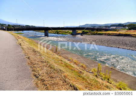 從下游看大石橋/千曲川（長野縣上田市） [2021.10] 83005001
