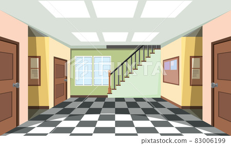 Empty room interior design Empty room interior design 83006199