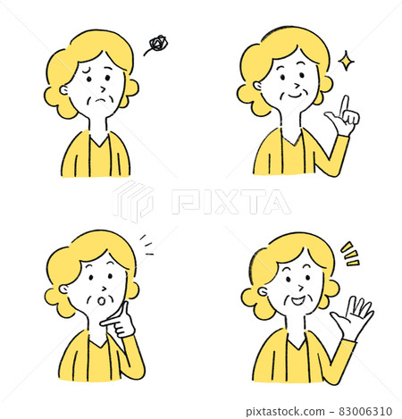 Middle-aged women set 83006310