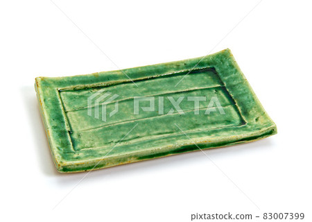 Oribe ware plate Oribe ware plate 83007399