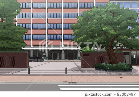 卡通風格彩色插畫 color_university 卡通風格彩色插畫 color_university 83008497