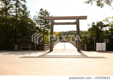 Ise shrine Imperial Palace Torii 83009645