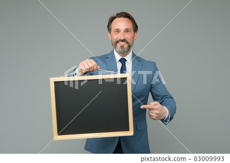 Man classy suit director business company show information  83009993