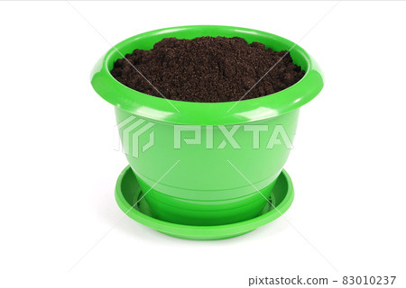 Green Plastic Flower Pots 83010237