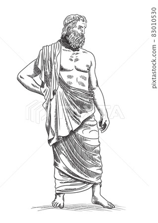 Vector Greek people. 83010530