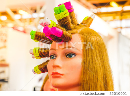 curlers wig hairdresser face background hairdresser curlers and curlers on wig curlers wig hairdresser face background hairdresser curlers and curlers on wig 83010901