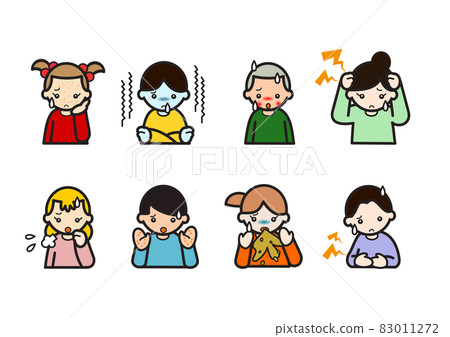 Symptoms of various illnesses Symptoms of various illnesses 83011272