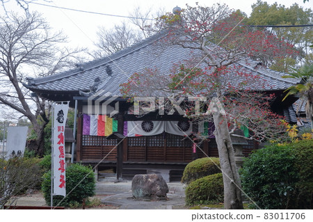 寺院正殿(愛知縣名古屋市大觀寺、圓明山大觀) 寺院正殿(愛知縣名古屋市大觀寺、圓明山大觀) 83011706