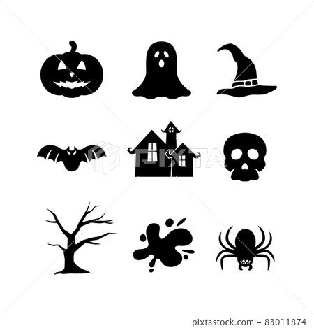 Halloween icons 83011874
