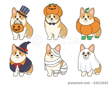 柯基的萬聖節角色扮演套裝 83012691