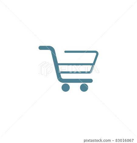 Shopping cart icon design template Shopping cart icon design template 83016867