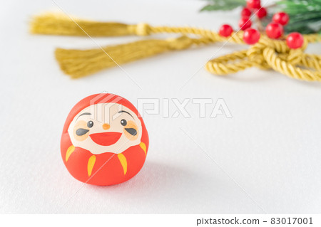 Fukudaruma with a smile and Japanese string of gold Nanten Fukudaruma with a smile and Japanese string of gold Nanten 83017001