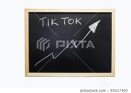 Tik Tok growth trend 83017402