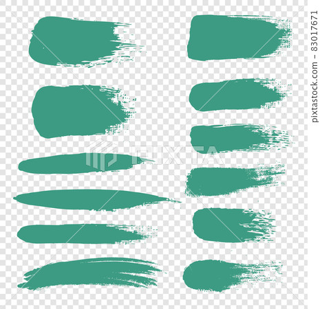 Mint Blot Set With Transparent Background 83017671