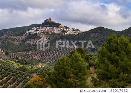 The village Segura de la Sierra. Segura Natural Park, La Iruela, Jaen, Spain The village Segura de la Sierra. Segura Natural Park, La Iruela, Jaen, Spain 83017682