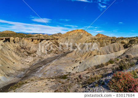 Tabernas desert, Desierto de Tabernas near Almeria, andalusia region, Spain 83017684