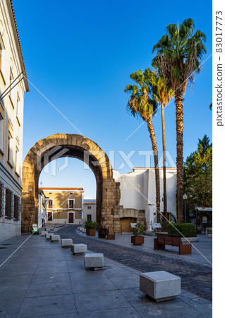 Arch of Trajan in Merida, Extremadura, Spain Arch of Trajan in Merida, Extremadura, Spain 83017773