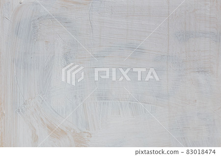 carelessly painted white flat surface - texture and full frame background 83018474