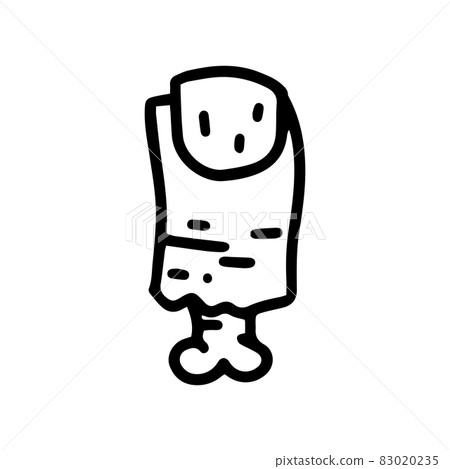 zombie finger line vector doodle simple icon zombie finger line vector doodle simple icon 83020235