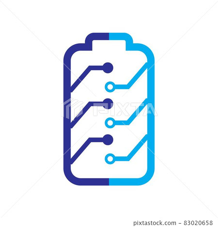 Battery logo images illustration 83020658