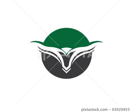 Bull logo template vector icon illustration Bull logo template vector icon illustration 83020955