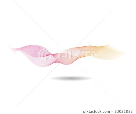 Wave line vector icon illustration 83021082