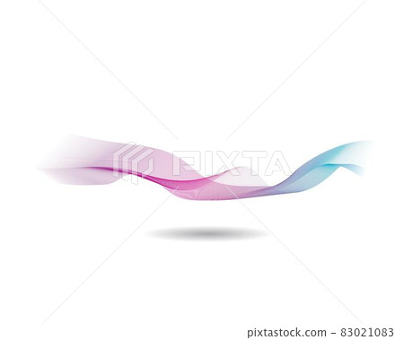 Wave line vector icon illustration 83021083