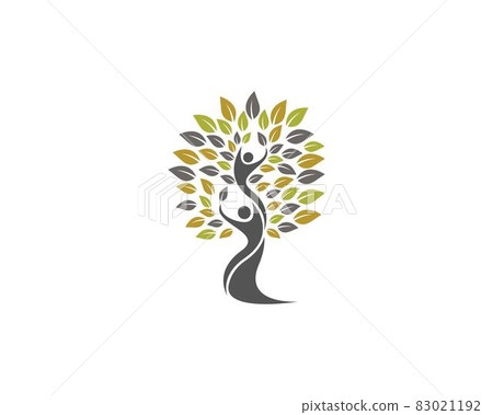 Tree logo template vector icon illustration Tree logo template vector icon illustration 83021192