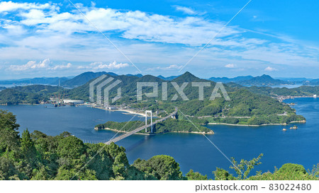 【堀山展望公園的風景】（高解析版）愛媛縣今治市宮久保町宮久保 83022480