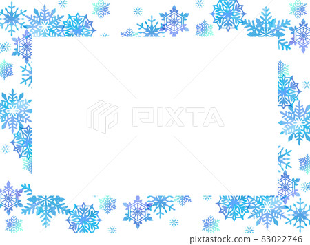 Snowy frame Snowy frame 83022746