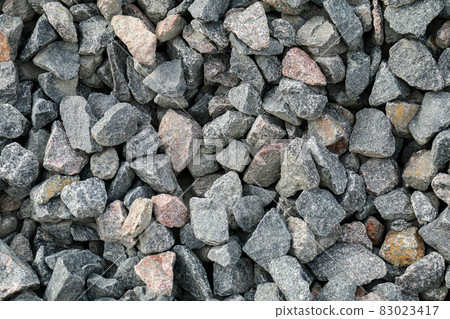 Gray stones gravel texture background full screen Gray stones gravel texture background full screen 83023417