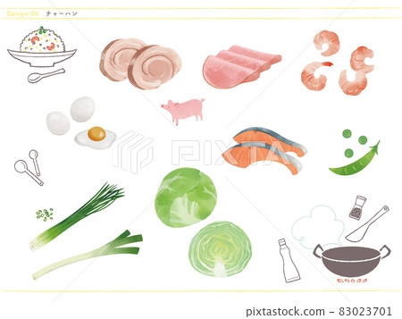 經典米飯-炒飯配料圖解 83023701