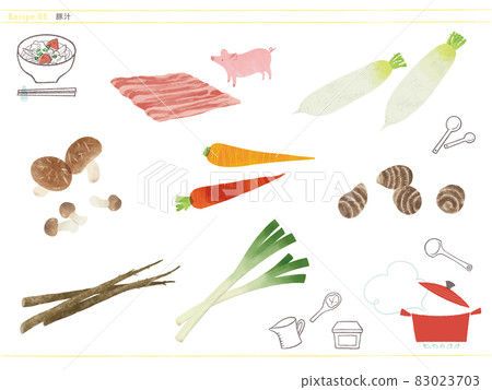 經典大米-豬肉湯配料圖解 83023703