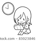 孩子們玩遊戲（畫線） 83023846