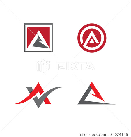 A Letter icon Template A Letter icon Template 83024196