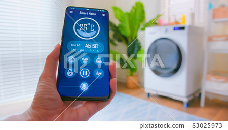 smart washing machine concept 83025973