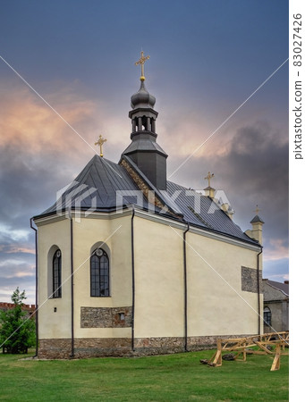 St. Nicholas church in Medzhybish fortress, Ukraine St. Nicholas church in Medzhybish fortress, Ukraine 83027426