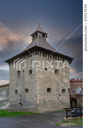 Tower in Medzhybish fortress, Ukraine Tower in Medzhybish fortress, Ukraine 83027434