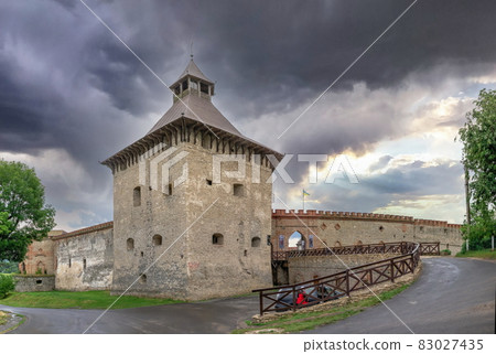 Tower in Medzhybish fortress, Ukraine 83027435