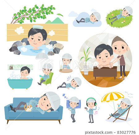 A set of on-site director men on relaxation 83027776