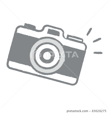 手寫觸摸相機插圖圖標 手寫觸摸相機插圖圖標 83028275