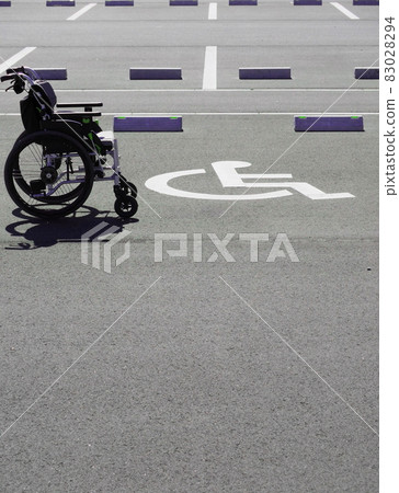 Wheelchair parking space Wheelchair parking space 83028294