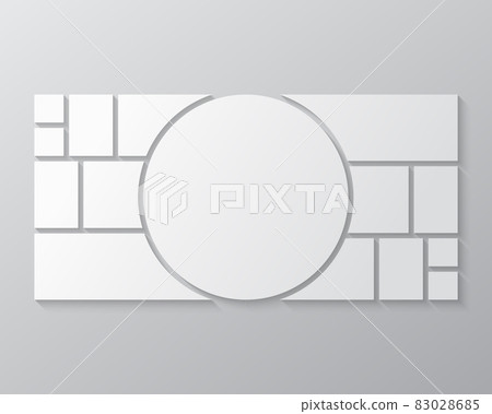 Template collage of fifteen frames, images, photo 83028685